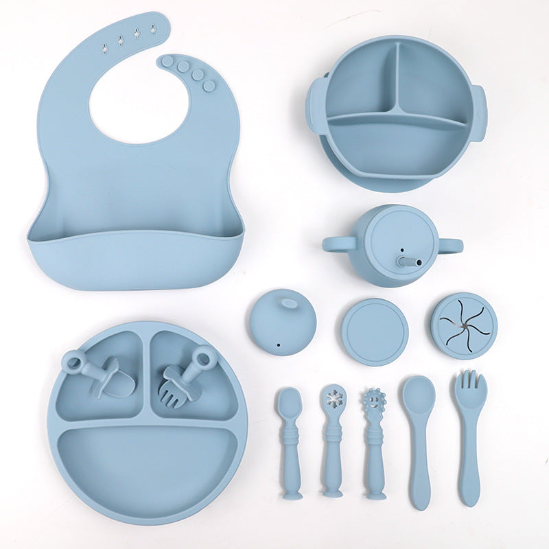 Darling Sprout Silicone Mealtime Set